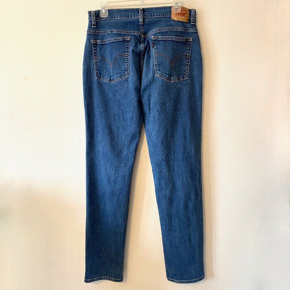 🔥 Levi's | Medium Wash Y2K Red Tab 510 Lower Rise Slim Fit Sz 14 Long - Picture 9 of 11